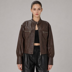 Thick Full-Sleeve Zipper Coat