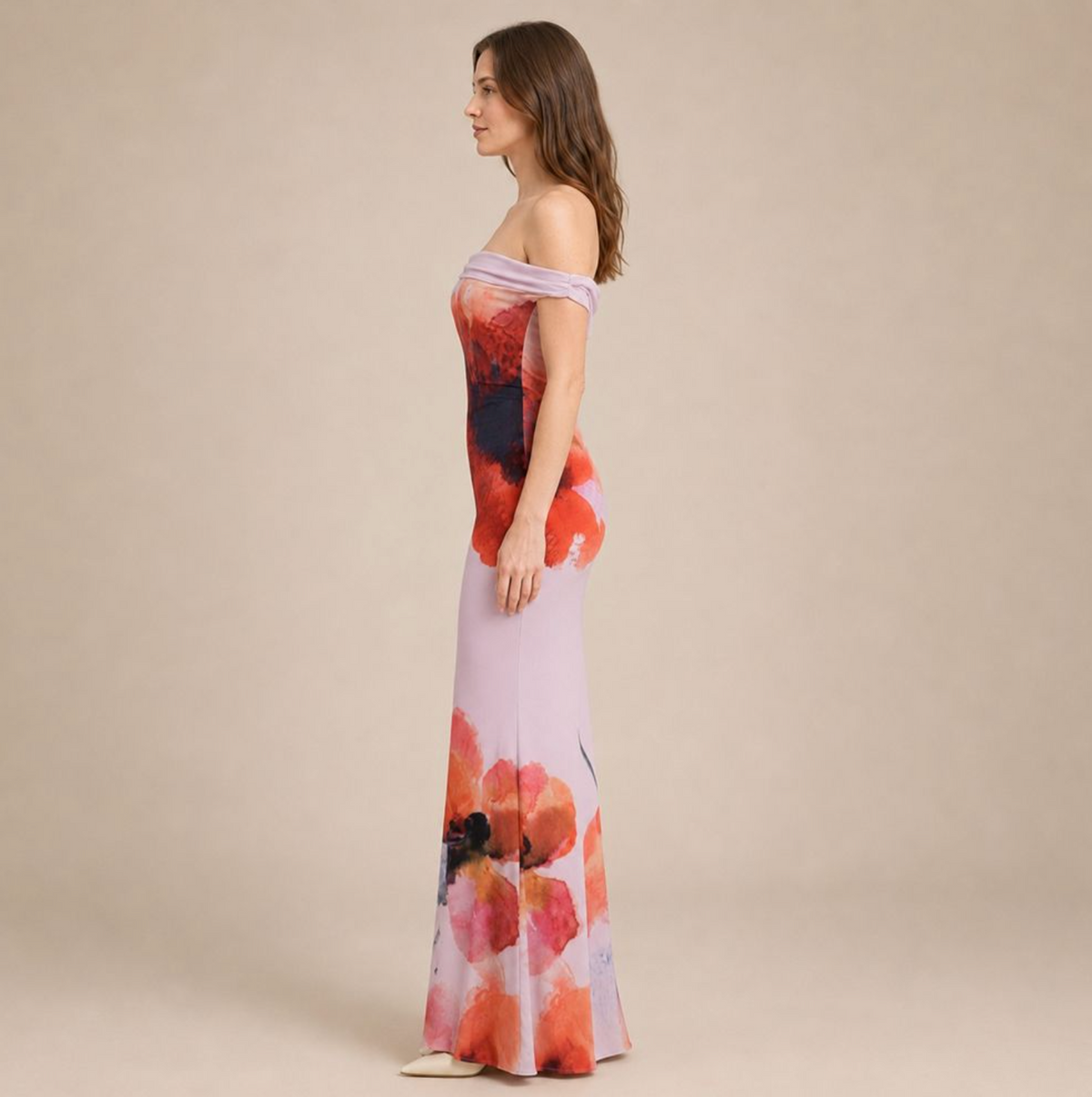 Women's Off-Shoulder Maxi Dress