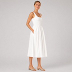 Women's Elegant White Summer Maxi Dress