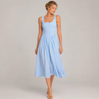 Women's Elegant White Summer Maxi Dress