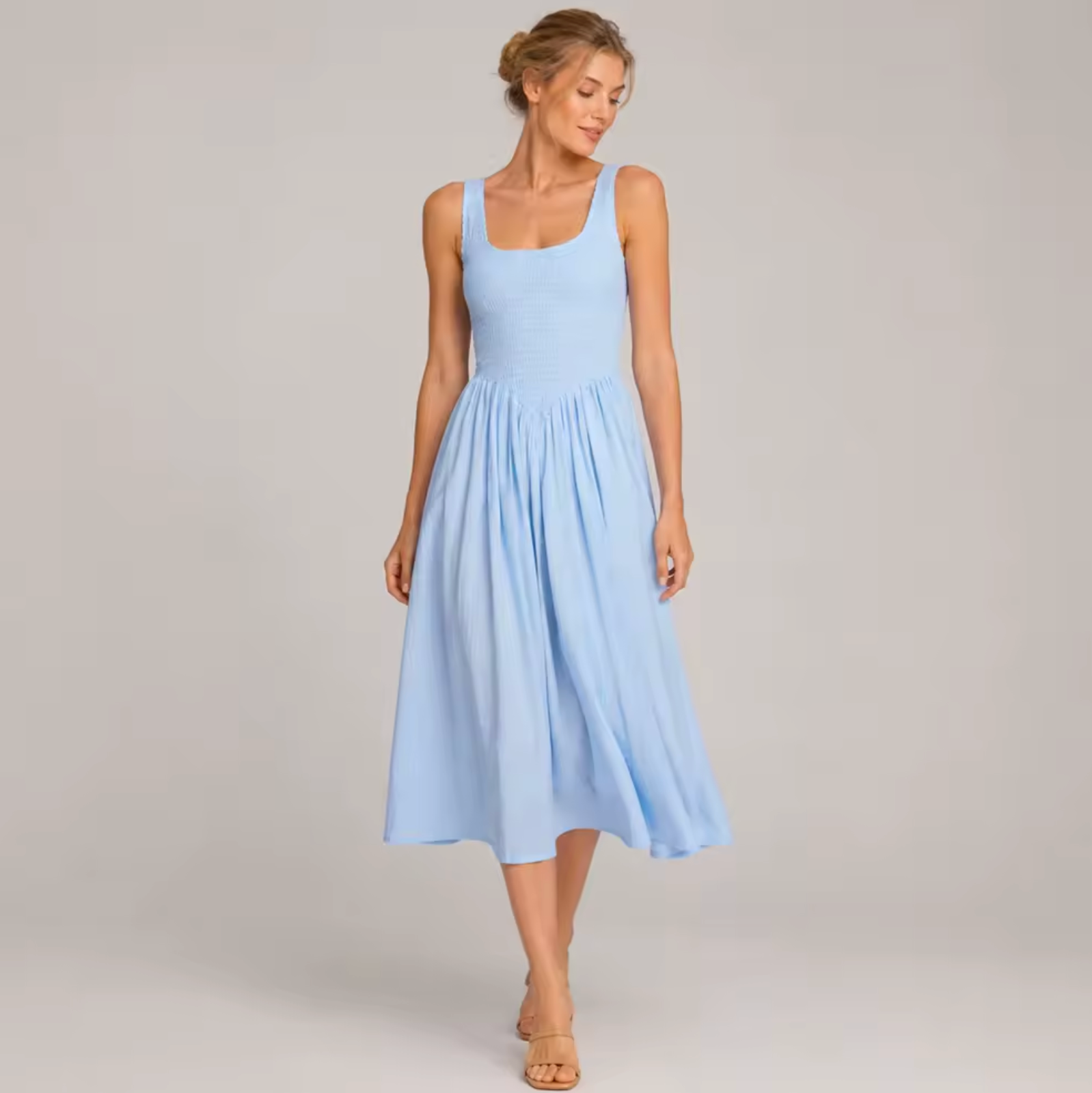 Women's Elegant White Summer Maxi Dress